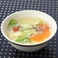野菜入り玉子スープ