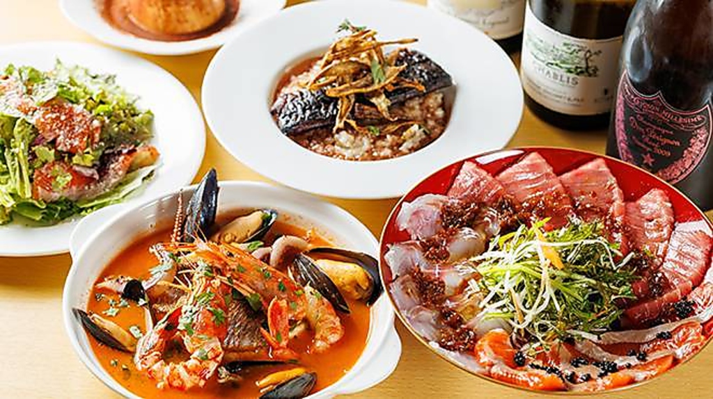 【毎日、船橋市場から仕入れる新鮮な魚介類を使用♪】亀戸/イタリアン/居酒屋/ビストロ/海鮮/ワイン