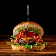 本気で作った当店のバーガーはまさに逸品！