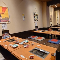 座敷席は４名様×１６卓ございます。座敷席をご希望のお客様はご要望欄に「座敷席希望」と明記してください。(当日の予約状況によっては別の種類の席のご用意の可能性がございます。予めご了承ください。)