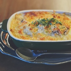 季節の食材のグラタン