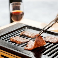 厳選した黒毛和牛を中心にリーズナブルにご提供◎