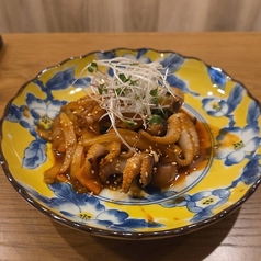 イイダコ辛炒め