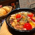 料理メニュー写真&nbsp;タコとトマトのアヒージョ