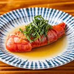 土佐酢で食べる明太子