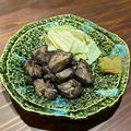 料理メニュー写真&nbsp;地鶏阿波尾鶏モモ肉炙り焼き