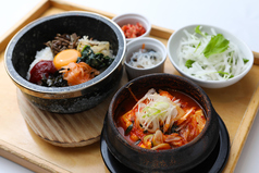 韓国定食メニュー