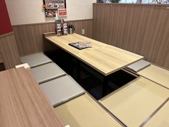 掘りごたつタイプ 1席4~6名様までご利用可能