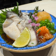 お寿司以外の逸品メニューも充実。