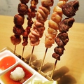 料理メニュー写真&nbsp;【特選】 自慢の串盛り合わせ 5本