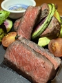 料理メニュー写真 仙台牛の炭焼きステーキ