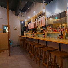 気軽にご利用いただけるカウンター席です★1人飲みや仕事終わりのサク飲みなど、お気軽にお立ち寄りください!