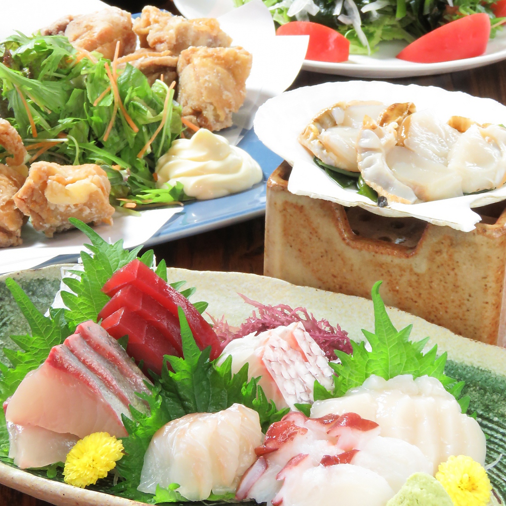 種市直送の新鮮な魚介多数取り揃え！