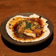 帆立のバター醤油焼き