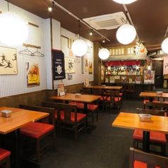 ４名様掛けテーブル席