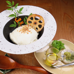 自家製塩チーズとうふ