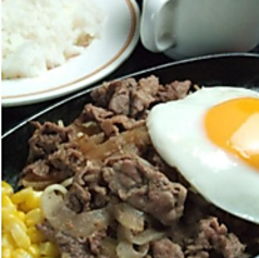 ハンター焼き~鉄板牛肉パスタ~