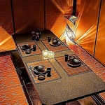 雰囲気抜群の個室席も完備。各種ご宴会やデートなど様々なシーンでのご利用に♪