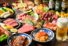肉の一撃ビール館のコース写真