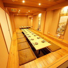 掘りごたつでゆったりと。