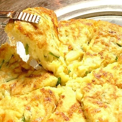 とろ～りチーズチヂミなど、チヂミだけでも10種ご用意！