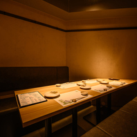 お席のみのご予約もOK！個室2名様～