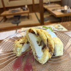 自家製アイスの天ぷら