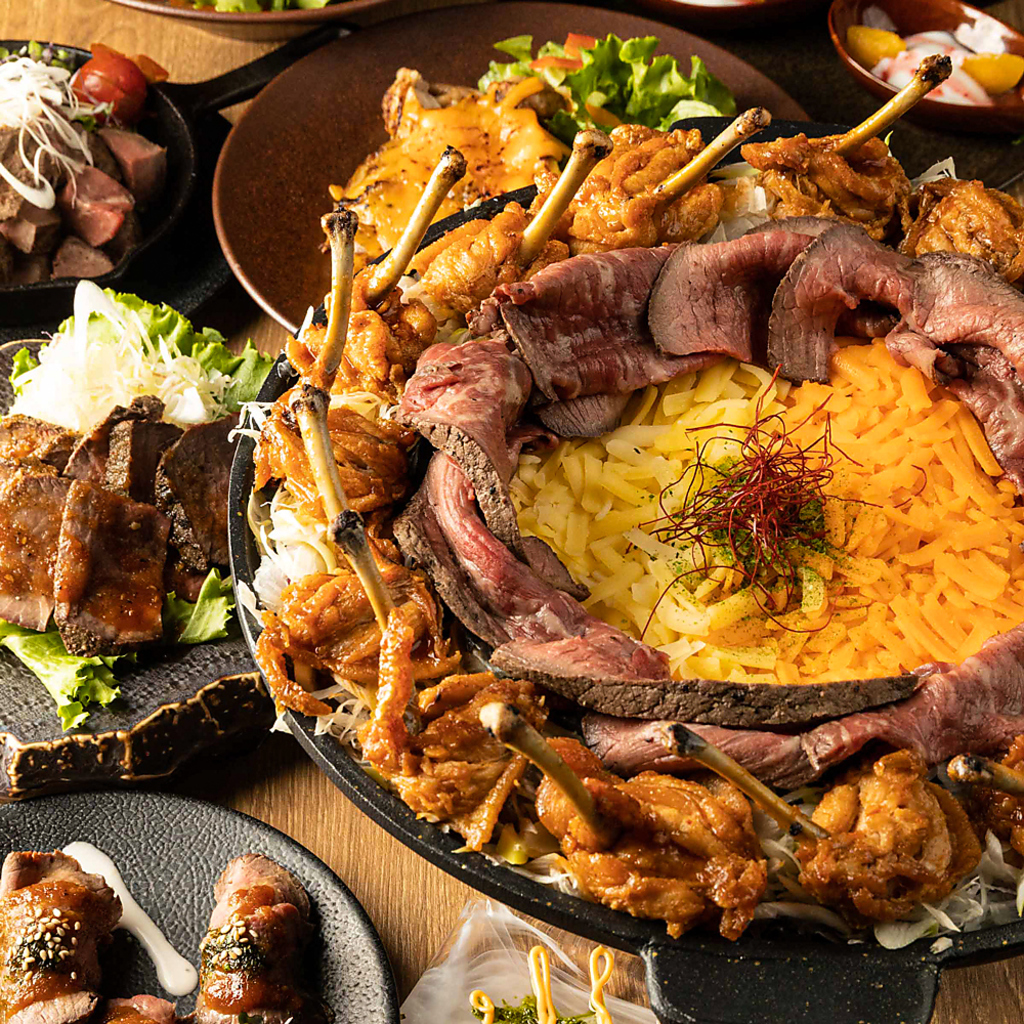 ボリューム満点な贅沢コースをご用意♪