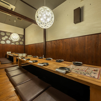 【岡山駅エリアの個室居酒屋】2名様～54名様用完備