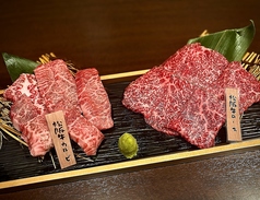 松阪牛カルビ・ロース盛り合わせ