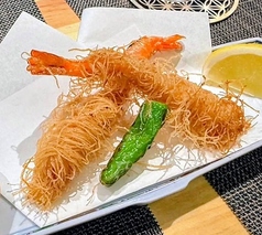 海老のカダイフ揚げ
