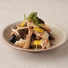 三種きのこの香味ナムル