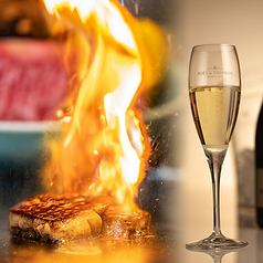 鉄板焼 けやき ホテルグランヒルズ静岡のコース写真