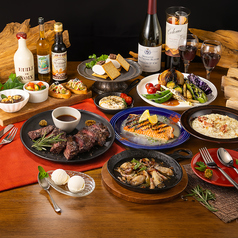 薪火GRILL & WINE OCTAGON オクタゴンのコース写真