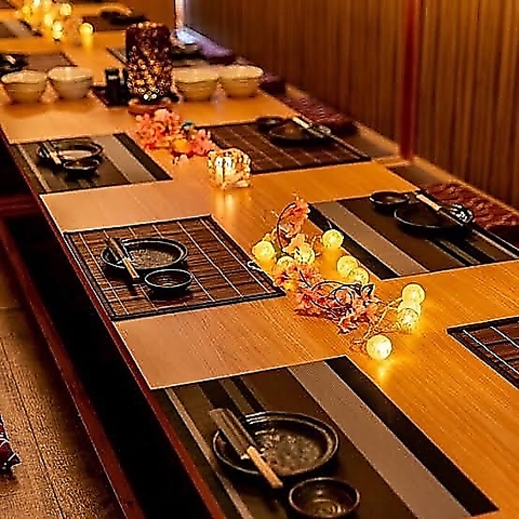 最大50名！全席完全個室あります。