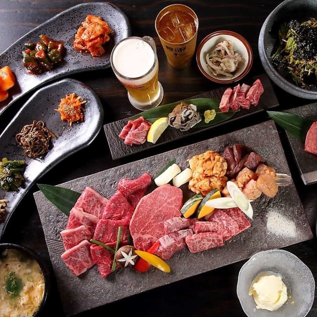 美味しい焼肉と接客、おもてなしで満足頂ける全席完全個室