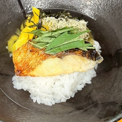 焼きサバの一夜干し茶漬け