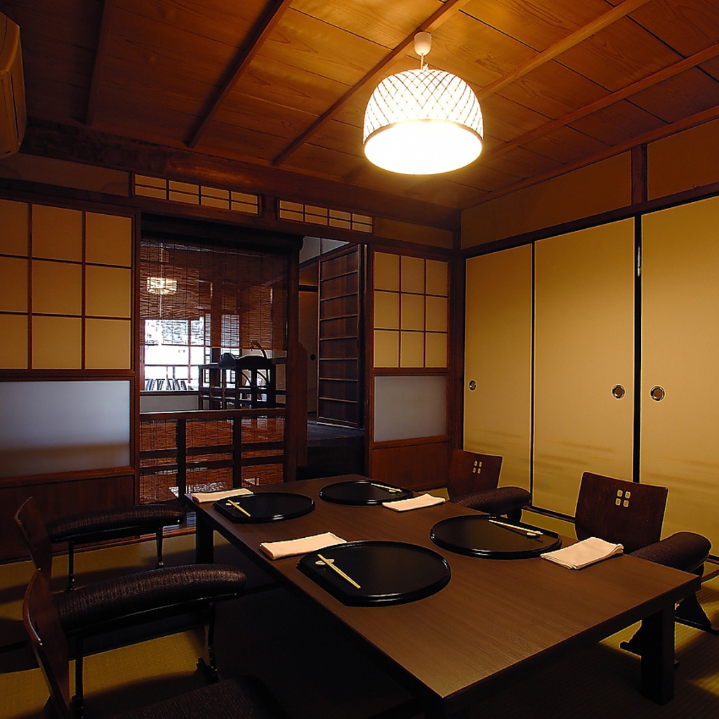 雅を実感できる上質な個室　御接待・大切な方との会食に御利用下さい