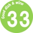 Good dish&wine 33バルのロゴ