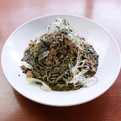 黒胡麻汁なし坦々麺