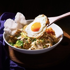 豚肉のピリ辛レタスチャーハン