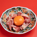 料理メニュー写真&nbsp;和牛炙りユッケ