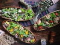 料理メニュー写真 食べるサラダシリーズ