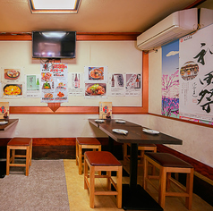 テーブル席がございます