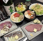 ビール、ウイスキー、焼酎、日本酒、ワインシチュエーションに合わせてご用意致します。