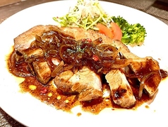 豚肩ロースのバルサミコソテー