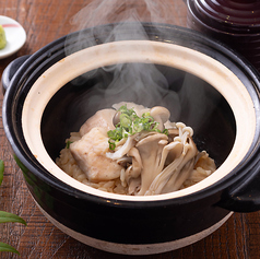 鶏ときのこの炊き込みご飯