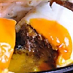 目玉焼き/チェダーチーズ