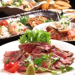 和洋折衷ジャンルを問わない料理の数々。