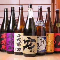 厳選した芋焼酎も多く取り揃えています